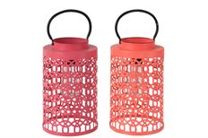 LANTERN METAL 27.5CM 2 ASST