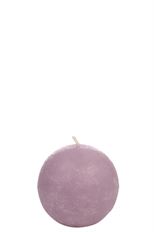 CANDLE BALL 7.5CM LAVENDER