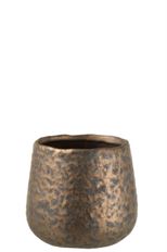 FLOWERPOT DOT 14CM COPPER