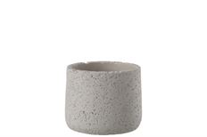 FLOWERPOT POTINE 12CM GREY