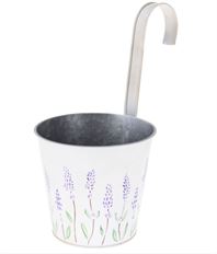 PLANTER 3D FLOWERS ROUND HANGING