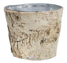 POTCOVER 5" BIRCH W/ METAL