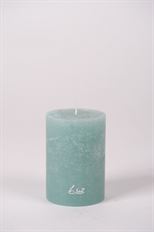 PILLAR CANDLE RUSTIC 7X10CM LAGOON