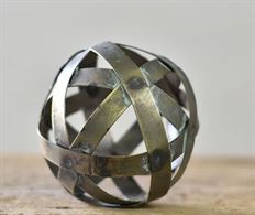 SPHERE METAL BANDS 4" SILVER