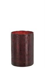 CYLINDER 17CMX12CM RASPBERRY