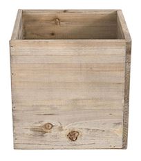 PLANTER WOODLAND  7X7X7 NAT