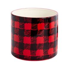 POTTERY 6.5X6 FLANNEL POT