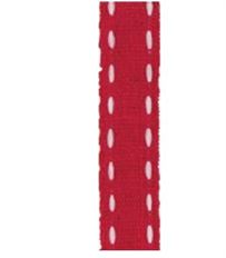 RIBBON GLENWOOD 3X10YD RED