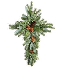 CROSS 30" JUNIPER BRY EUC PINE GRN