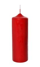CANDLE PILLAR 2.8X8" RED