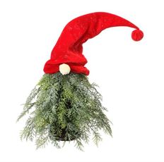 GNOME PINE W/ HAT 16.25" GREEN