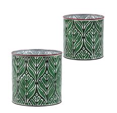 CYLINDER POTCOVER SET/2 GREEN