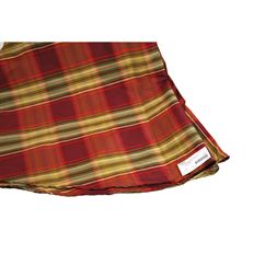 TABLE TOPPER PLAID ROUND 90"