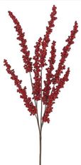 SPIKE LUSTER BERRY SPRAY 32" RED