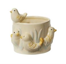 POTTERY 6X5.5" SWEET TWEETS