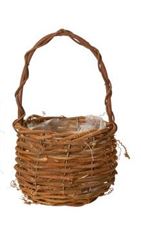 BASKET 5.75X9.75" NATURAL FIBERS