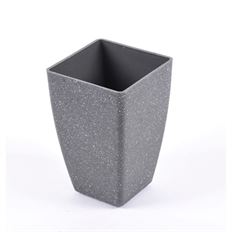 CONTAINER PLASTIC 7X4.5" CHARCOAL