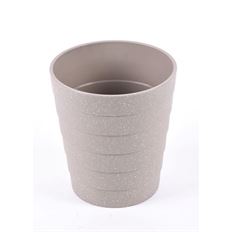 PLASTIC CONTAINER 7.75X7.09" NAT