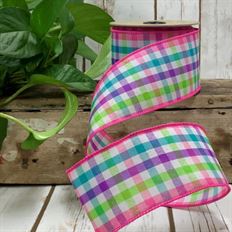 SPRING CHECK 2.5"X 25YDS LAVENDER