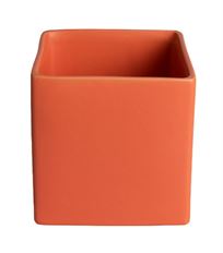 CERAMIC SQUARE 11CM CORAL