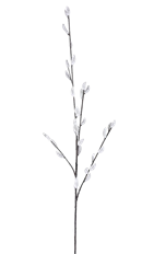 PUSSY WILLOW BRANCH 29.5" GRAY