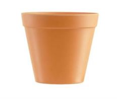 PLANTER BIO FIBER 7.44" ORANGE