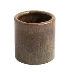 CERAMIC POT HONEST 9CM BROWN