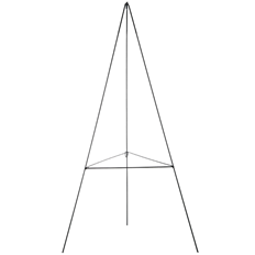 WIRE EASEL 24" GREEN 10/PK