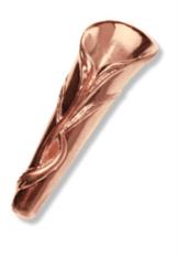 BOUTONNIERE CALLA TUSSIE ROSE GOLD
