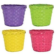 POTCOVER 6.5" BAMBOO BRIGHT COLORS