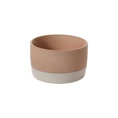 DISHGARDEN 3X5" TWO TONE WHT/CLAY