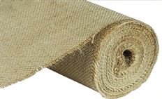 BURLAP 6" CUT EDGE NATURAL 10YD