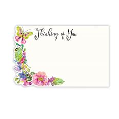 CARD THINKING OF YOU 50/PKG