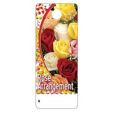 CARE TAGS ROSE ARRANGEMENT 100PK