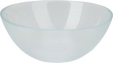 BOWL GLASS 15CM CLEAR