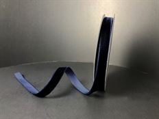 RIBBON VELVET 3/8"X10YD NAVY