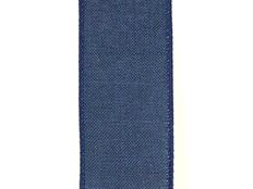 RIBBON 1.5" POLY NAVY 50Y