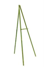 EASEL 54" WOOD STAINED GREEN