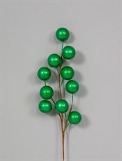 BALL SPRAY 17" SHINY GREEN