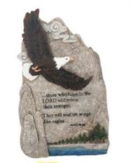 STONE RESIN EAGLE TRIBUTE