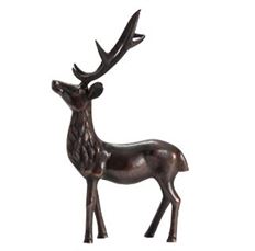 BUCK STATUE 17.5"H REINDEER
