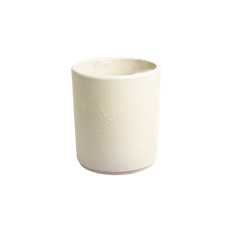 CERAMIC POT HONEST 14CM MT CREAM
