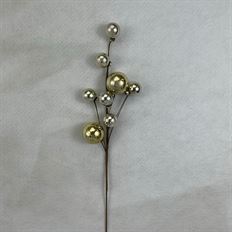 METALLIC BALL PICK 14" GOLD