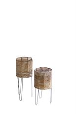 PLANTER GRASS W/STAND 24-30" S/2