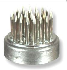 FROG 1" METAL FLORAL DESIGN