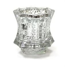 TEALIGHT CANDLE HOLDER 3.5"H SILVER