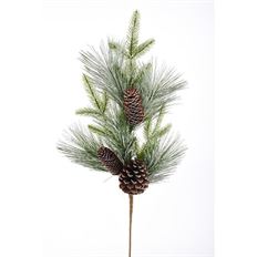 PINE CONE SPRAY 29" ICED