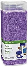 SAND W/GLITTER PURPLE 790G