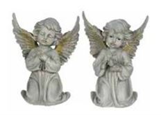 CHERUB POLY 8" 2 ASST WHITE