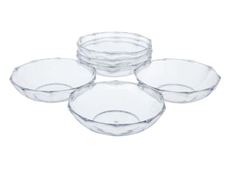 DESIGN BOWL 8" CLEAR EACH